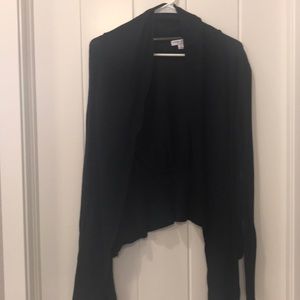 Black maternity sweater